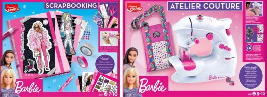 Barbie kreatív scrapbooking és Atelier Couture Barbie