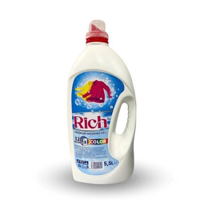 Mosógél, 5,5 l, "Rich Color"