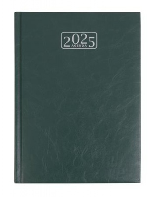 Naptár, tervező, A5, napi, VICTORIA OFFICE "Chrono", zöld (2024 évi)